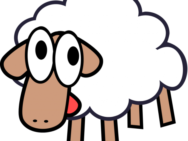 Lamb Clipart Barnyard Animal - Girl Profile Pictures Funny Cartoon - Png Download (640x480), Png Download