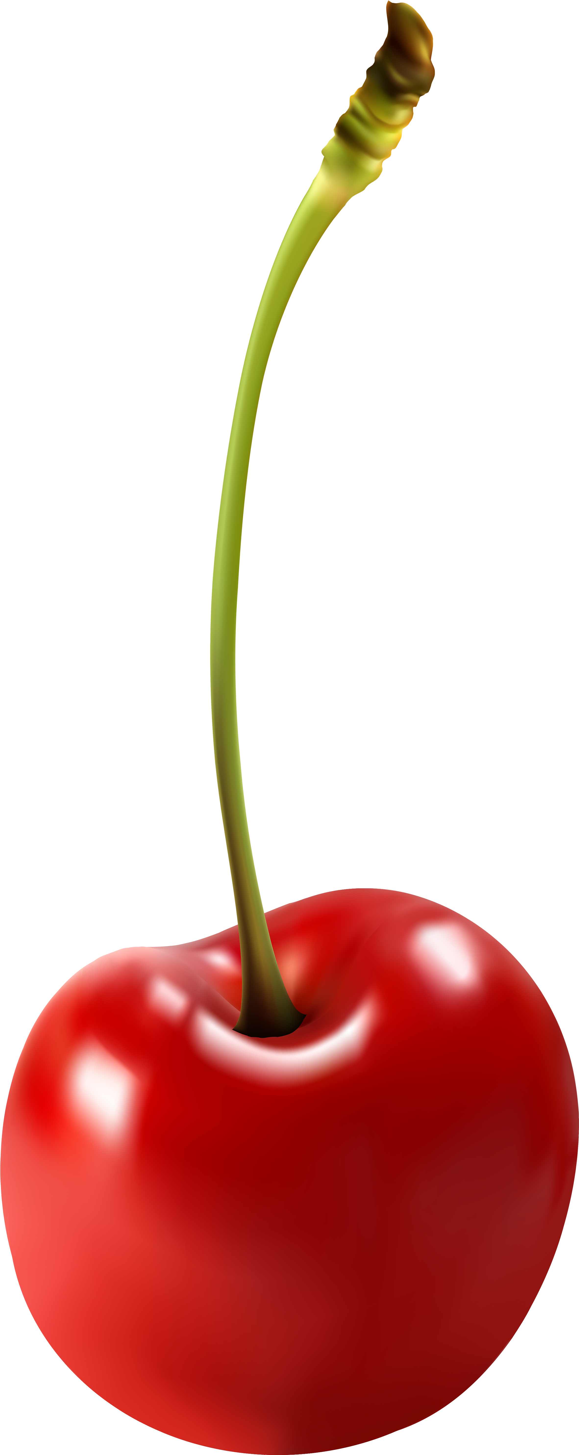 Cherries Clipart Transparent Background - Png Download (2432x6000), Png Download