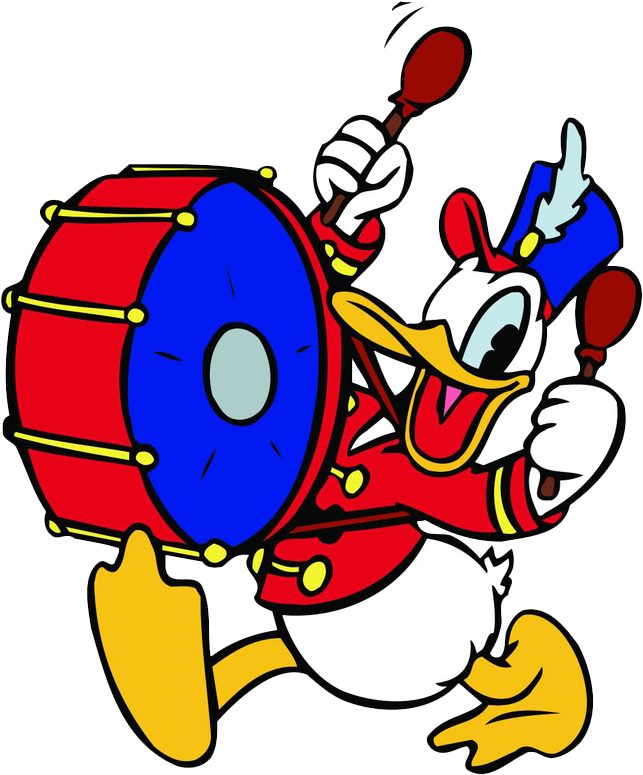Donald Duck Clipart Disney Music - Donald Duck - Png Download (659x804), Png Download