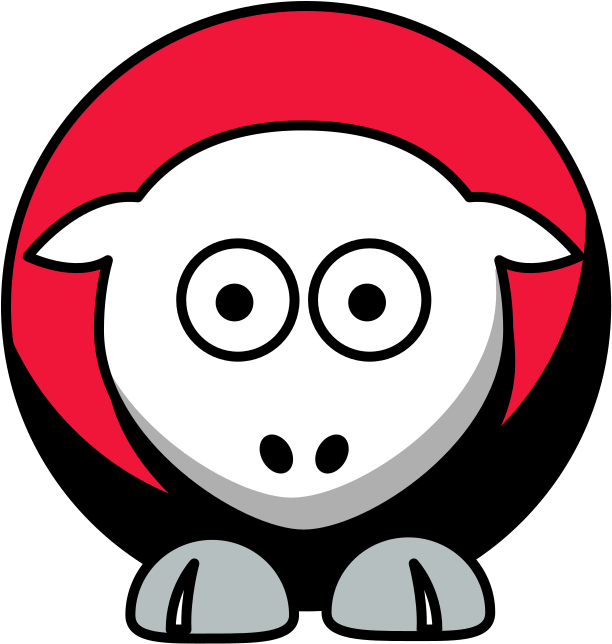 Sheep Arkansas State Red Wolves Team Colors - College Football Clipart (564x594), Png Download