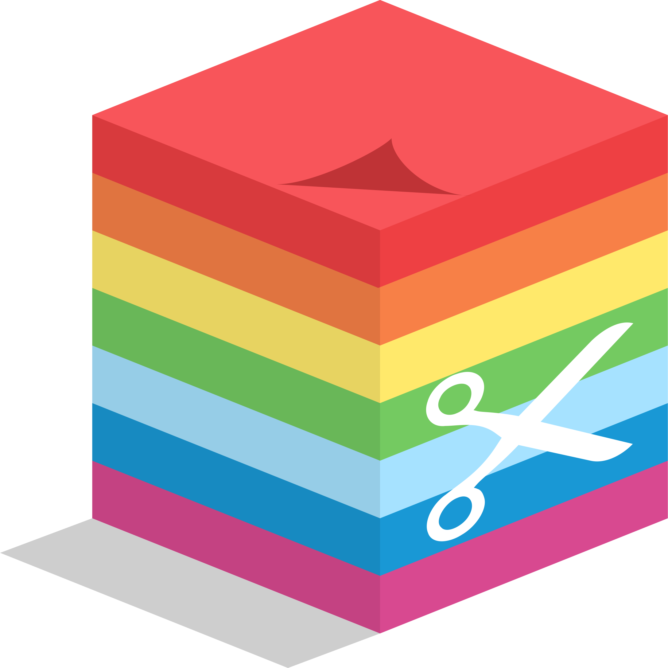 Sticky Cube Notes - Cube Notes Clipart (800x800), Png Download