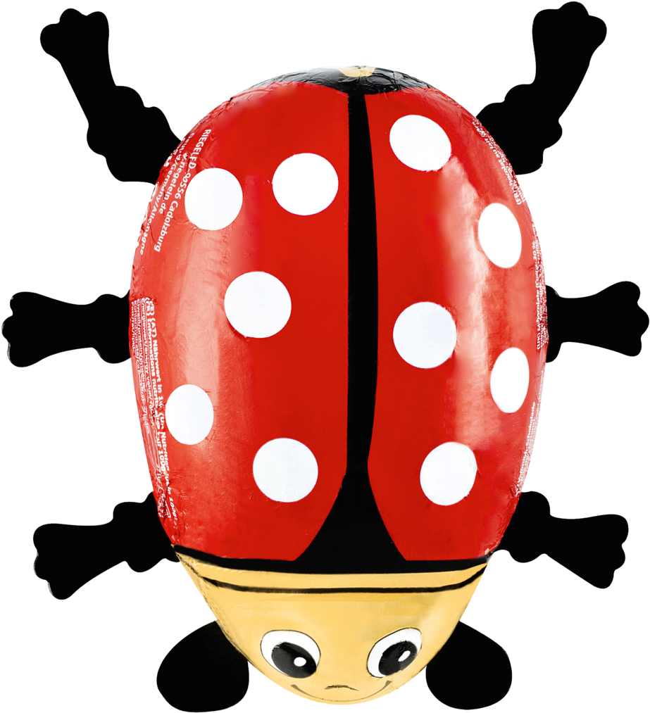 Glückskäfer Schokolade - Riegelein Fairtrade Maikäfer 45g Clipart (917x1000), Png Download