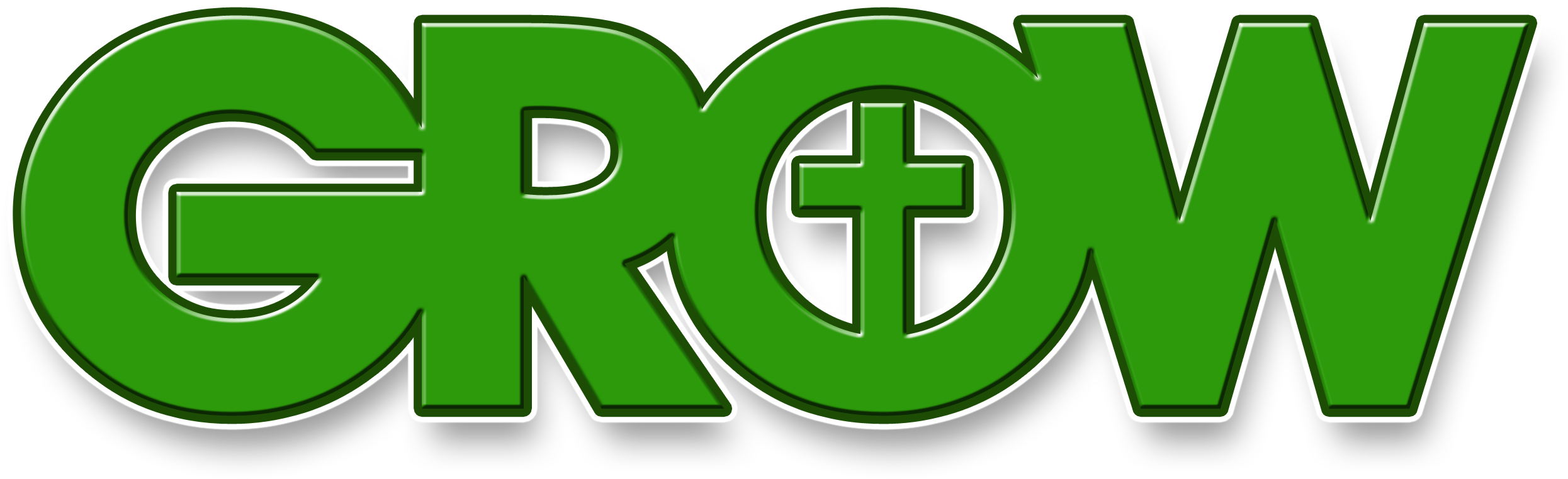 Wednesday Night Grow - Logo Clipart (2868x1104), Png Download