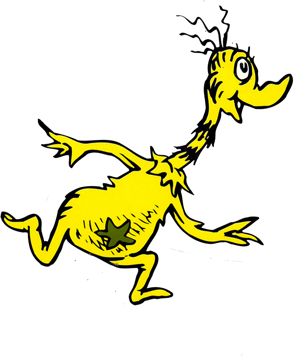 Dr Seuss Lorax Clipart 4 By Shannon - Sneetches Clipart - Png Download (1260x1356), Png Download