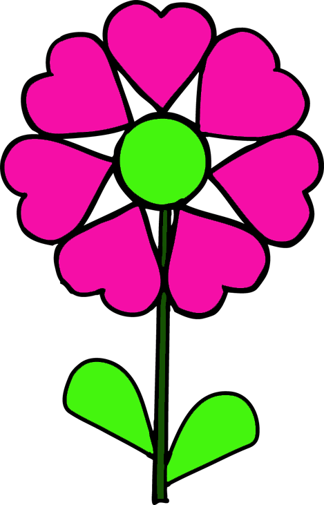 Flowers And Grass - Clip Art - Png Download (469x731), Png Download