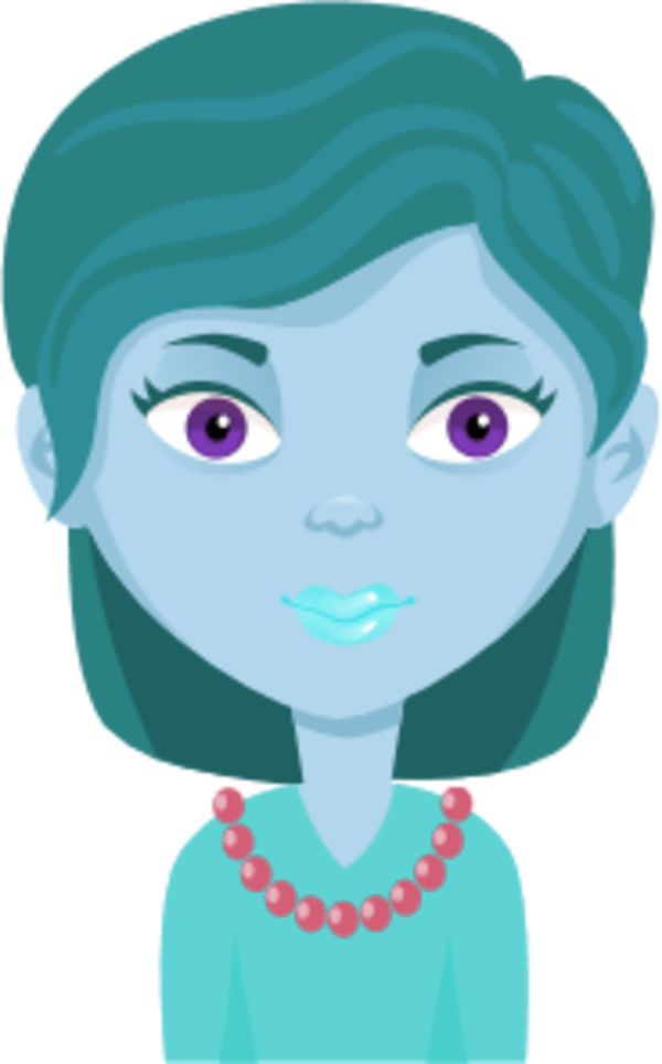 Female Woman Cartoon Avatar - Mujer Dibujo Animado Png Clipart (600x965), Png Download