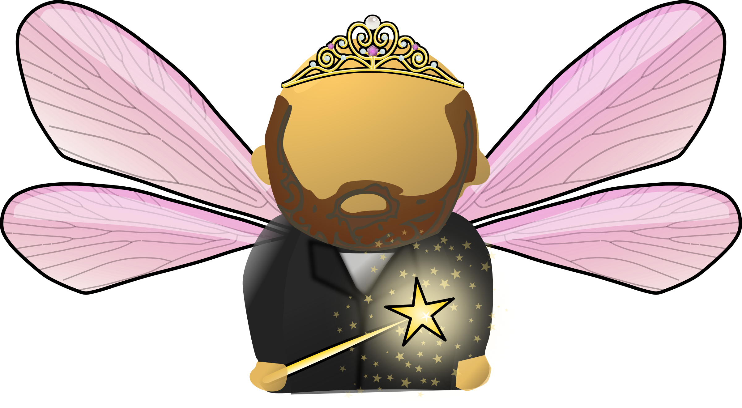 Fairy Avatar - Cartoon Clipart (958x527), Png Download