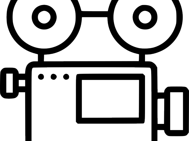 Video Camera Clipart Retro - Retro Camera Png Transparent Png (640x480), Png Download