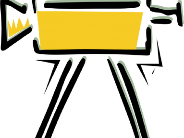 Video Camera Clipart Filming - Film Camera Clipart - Png Download (640x480), Png Download