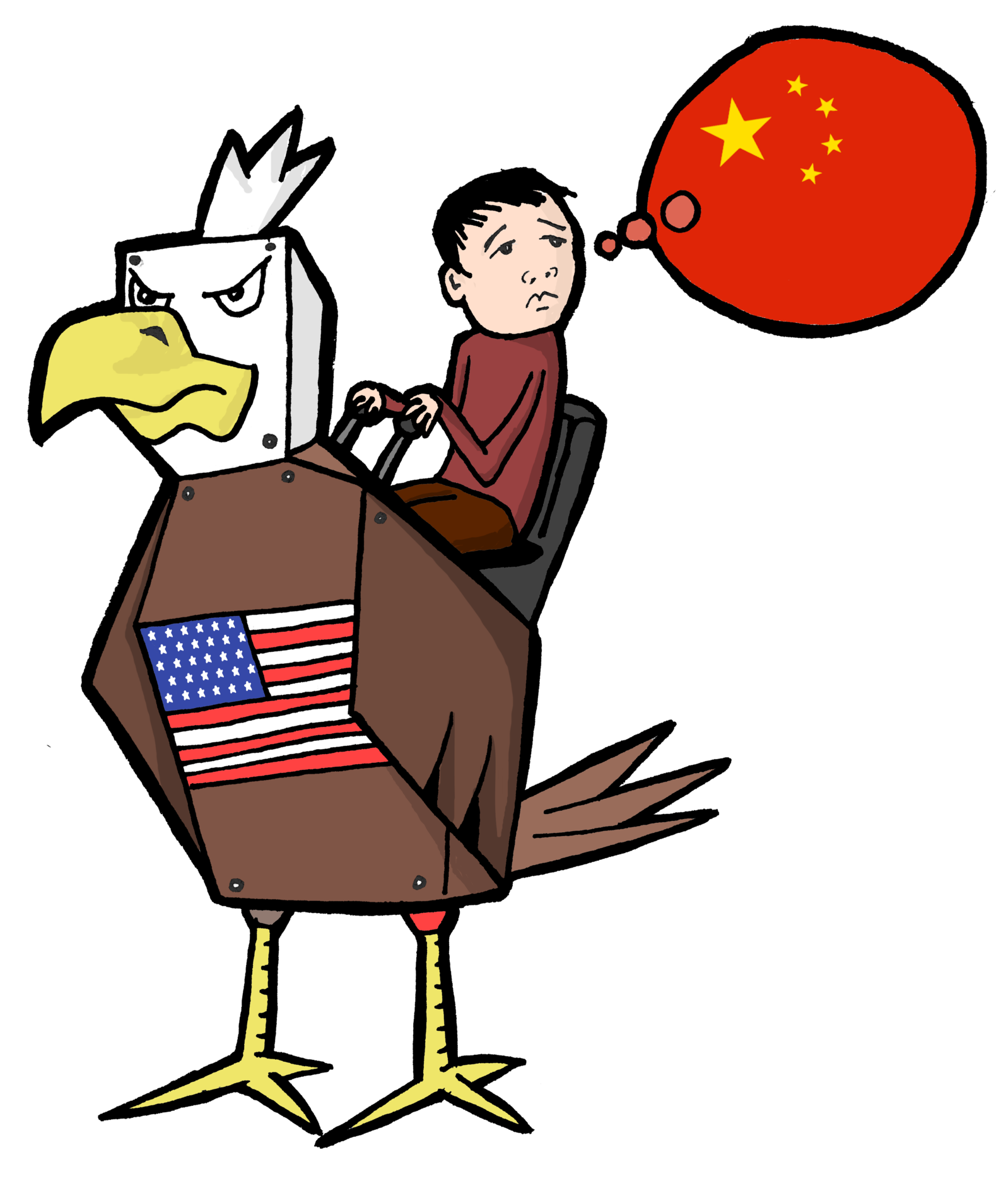 How China Ranks Among Countries With Most Us Work Visas Clipart (2500x2026), Png Download