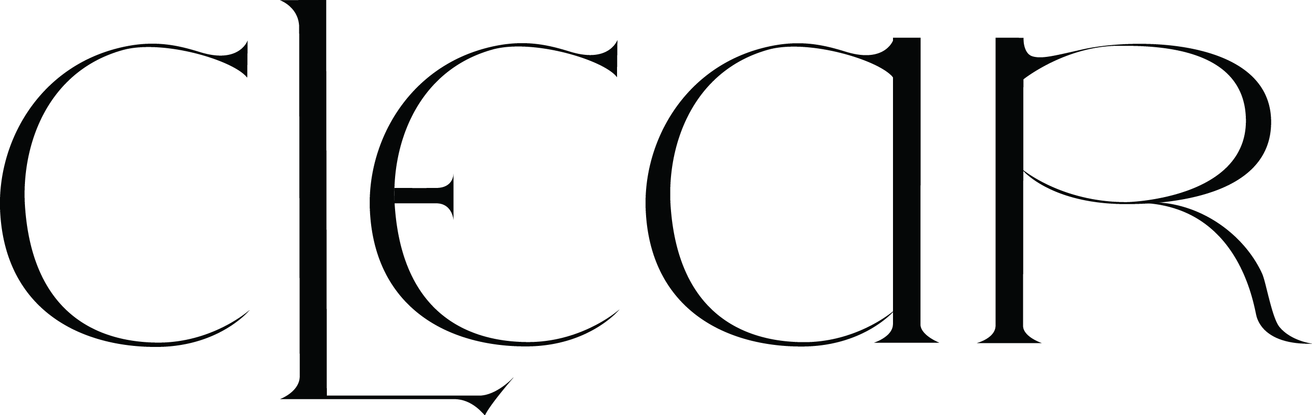 Clear Logo - Clear Clipart (2577x817), Png Download