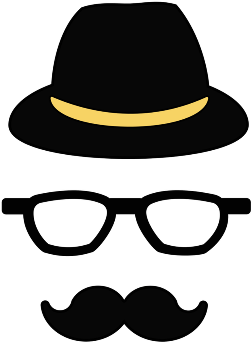 Hipster Set Clipart - Hipster Clipart - Png Download (900x1211), Png Download