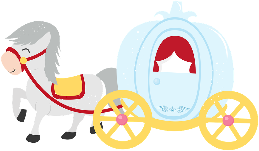 Minus Baby Disney, Princess Disney, Cinderella Disney, - Desenho Carruagem Da Cinderela Png Clipart (900x581), Png Download
