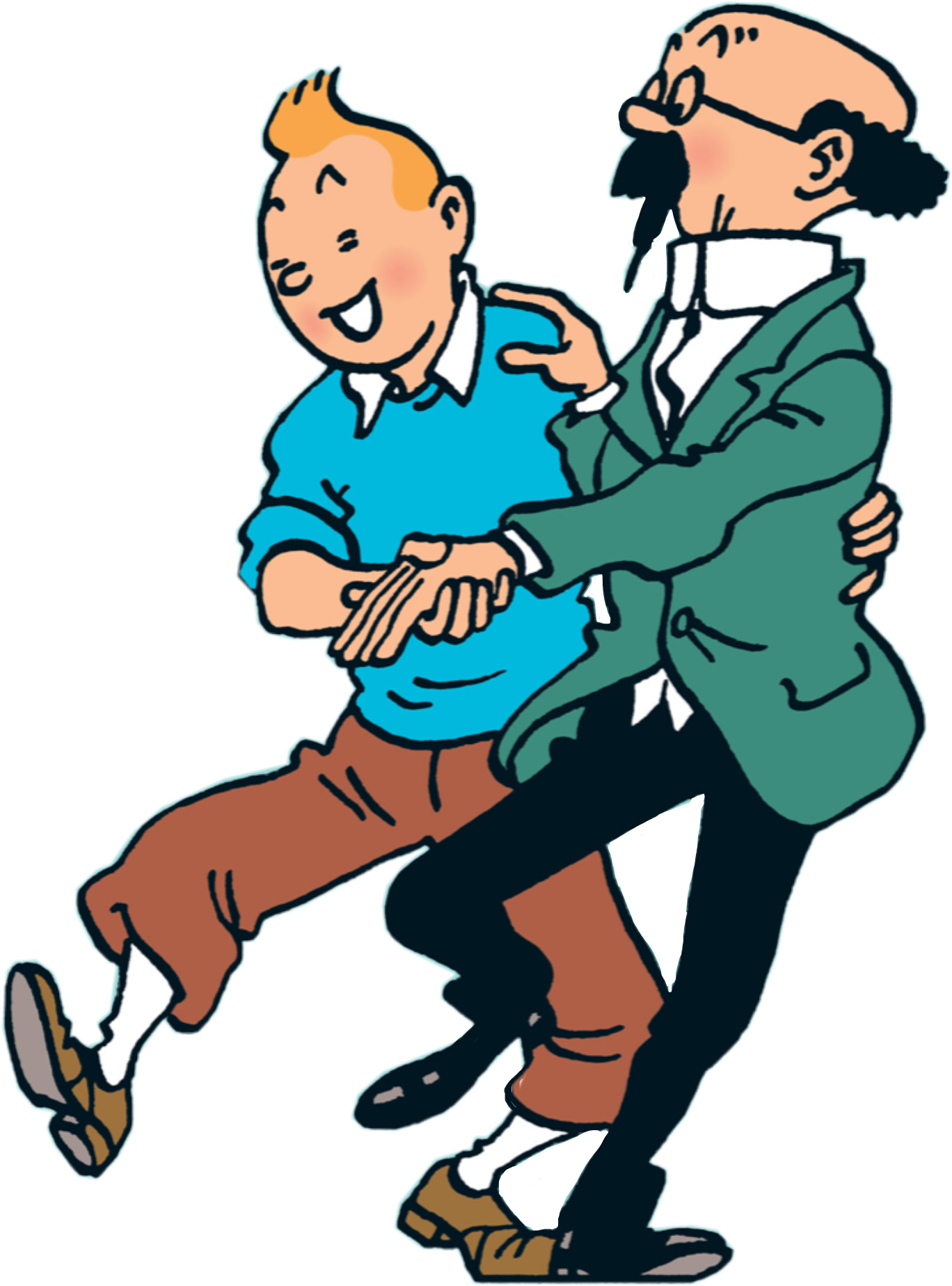 Popular And Trending Tintin Stickers On Picsart - Clipart Tintin - Png Download (1368x1848), Png Download