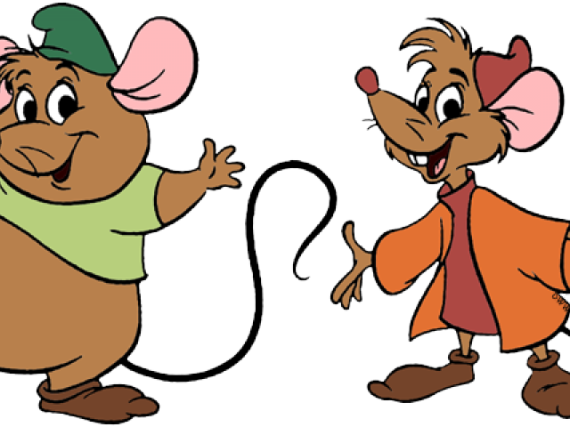 Mice Clipart Cinderella - Cinderella Mice Cartoon - Png Download (640x480), Png Download
