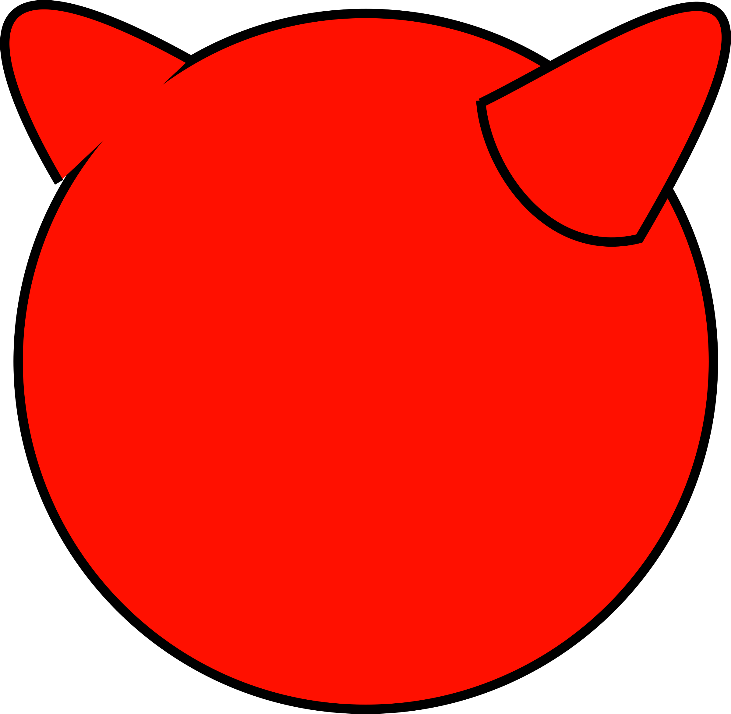 Big Image - Freebsd Logo Clipart (2400x2342), Png Download