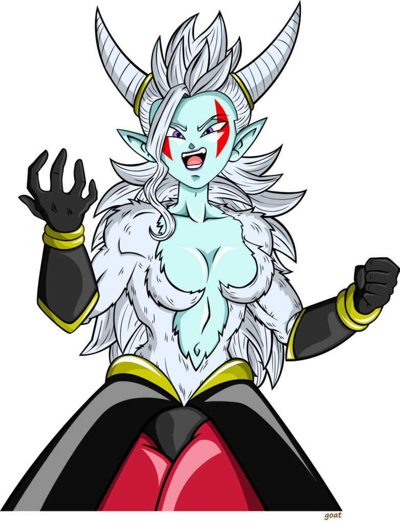 Clip Art Freeuse Stock Broly Transparent Demon - Mira And Towa Fusion - Png Download (782x1022), Png Download