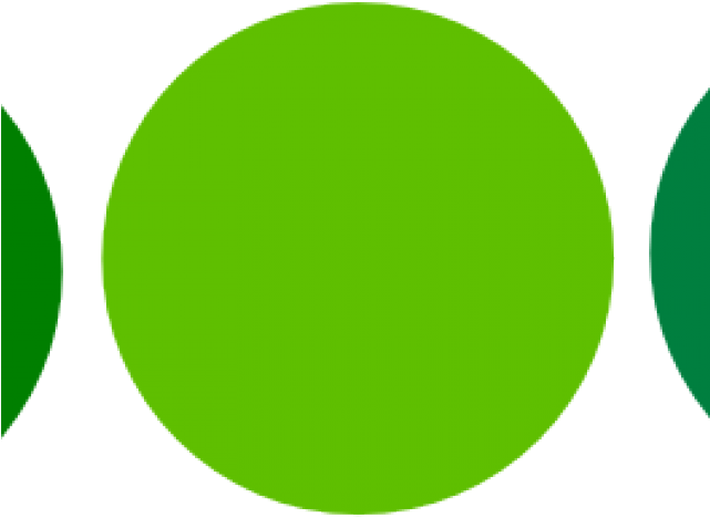 Dots Clipart Green - Circle - Png Download (640x480), Png Download