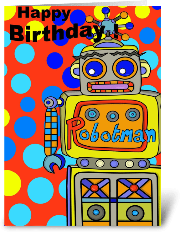 Happy Birthday Greeting Card Clipart (700x792), Png Download