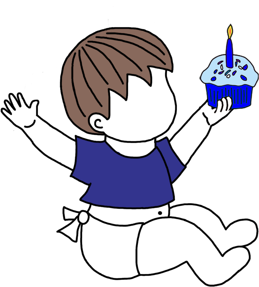 Babys St Birthday T Shirt For Personalized - Free Clip Art Baby's First Christmas - Png Download (1000x1000), Png Download