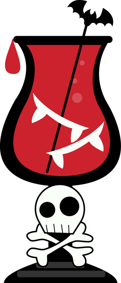 Pin By Terri On Clipart - Cocktail Halloween Clipart - Png Download (386x900), Png Download