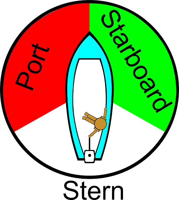 Transportation 20clipart - Port And Starboard Colours - Png Download (572x640), Png Download