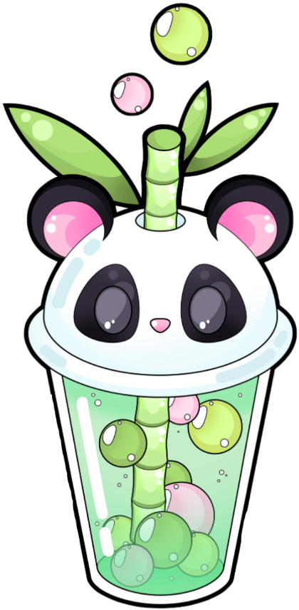 Kawaii Bubble Tea Cartoon Clipart (1024x1024), Png Download