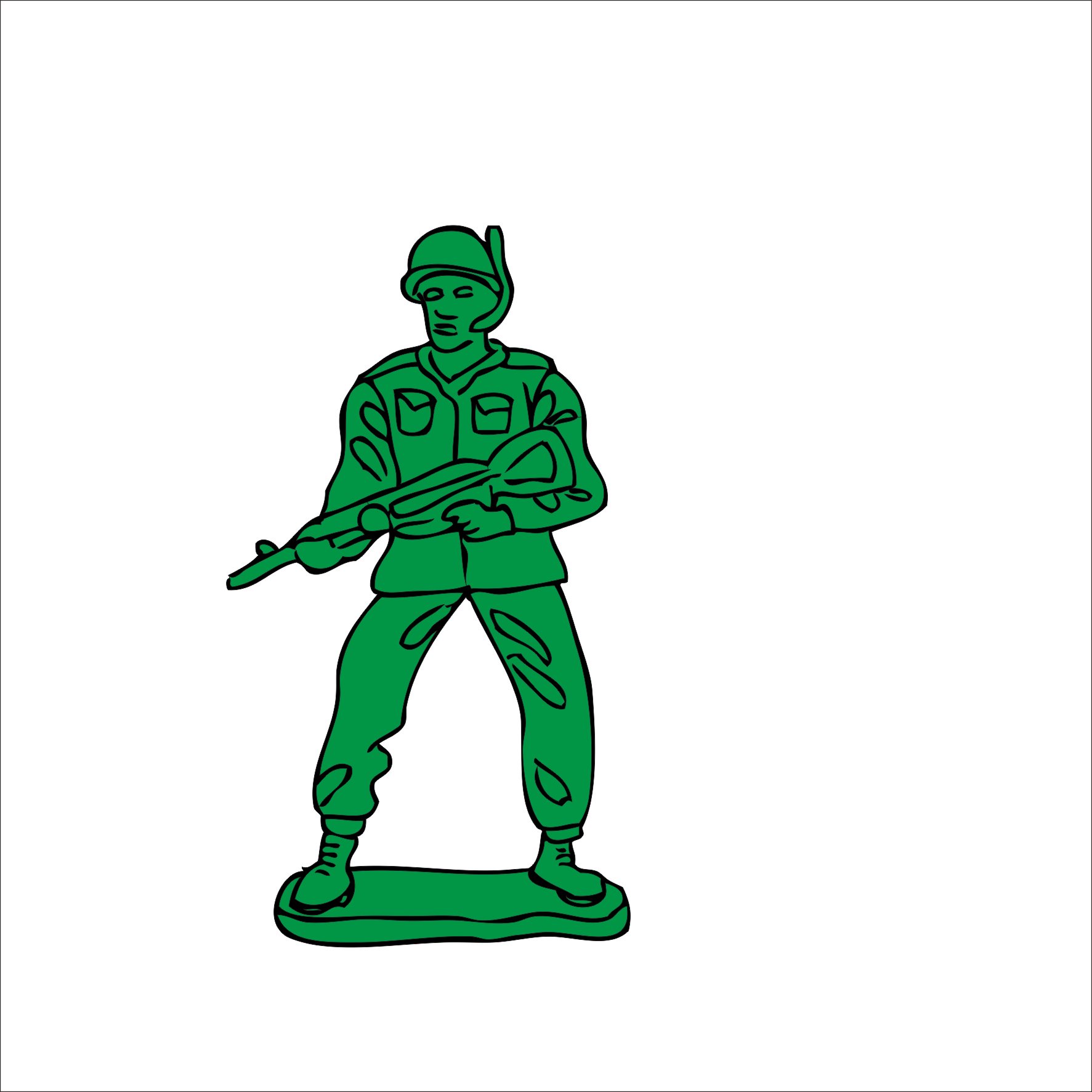Download Toy Soldier Clip Art - Green Army Men Clip Art - Png Download