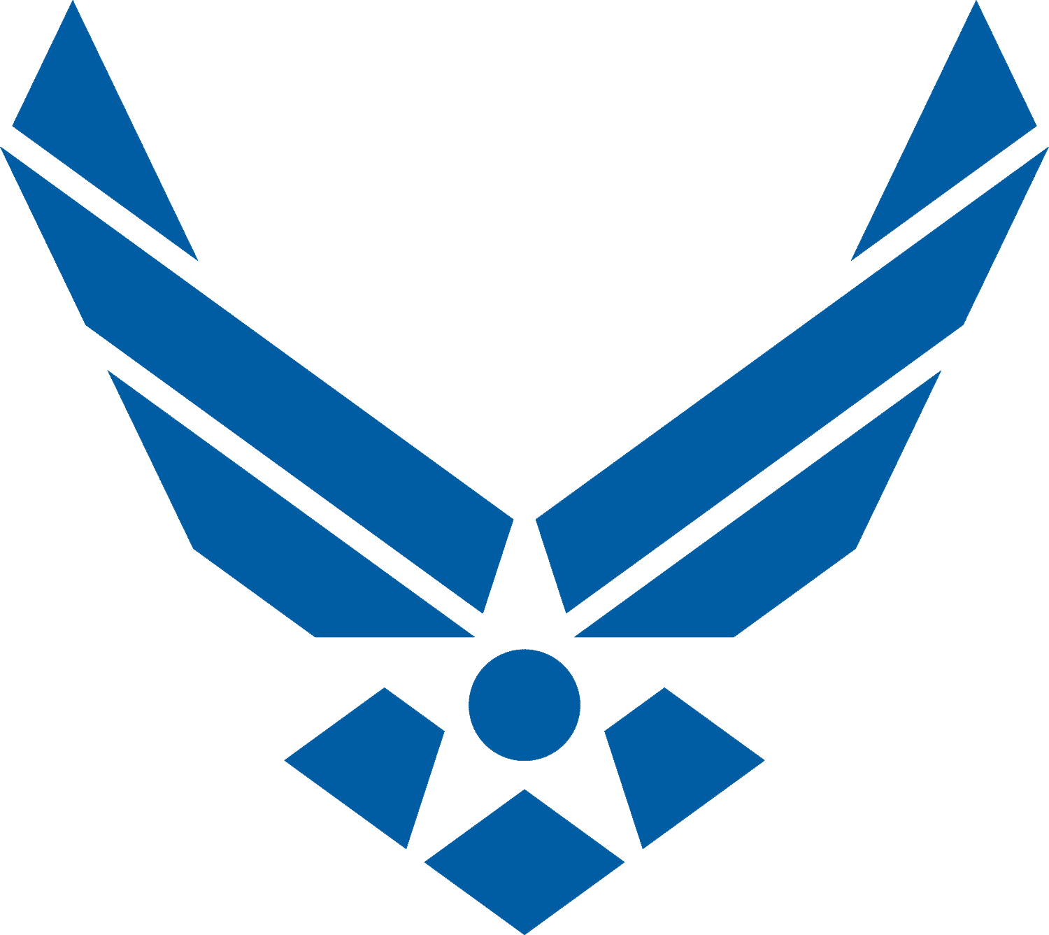 Us Air Force Vietnam Logo Clipart (1500x1337), Png Download