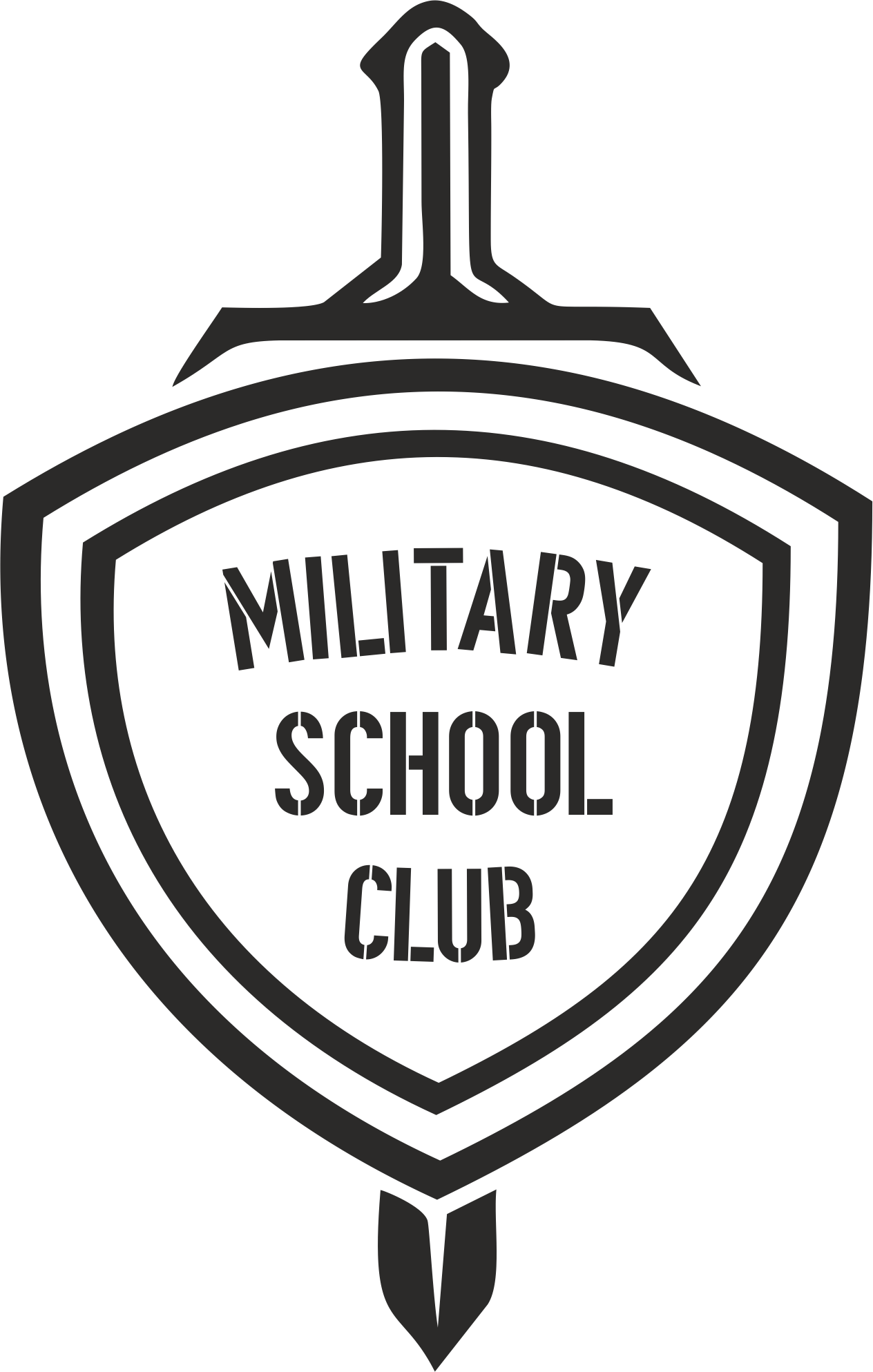 2018 Sales Professional Internships With Military School - Skull Clipart (1264x1987), Png Download