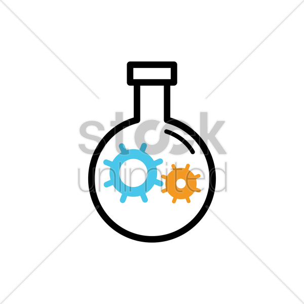 Chemical Bond Clipart Beaker Chemical Bond Chemistry - Vector Graphics - Png Download (600x600), Png Download