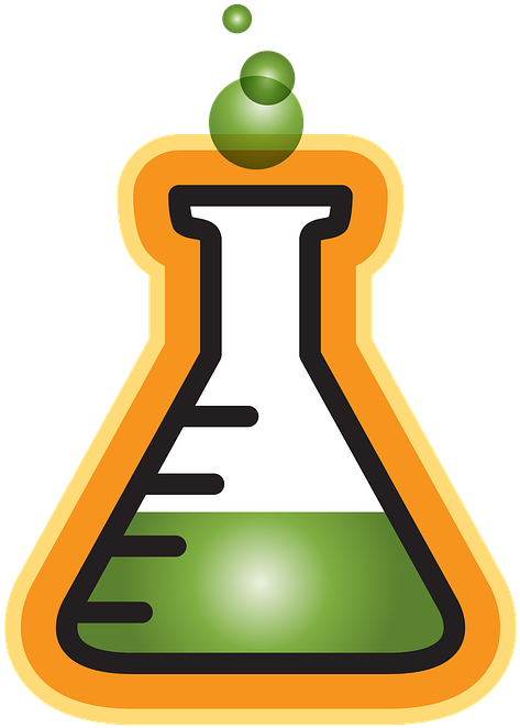 Laboratory, Test, Ex, Experiment, Scientific, Medicine - Science Geek Ornament (round) Clipart (960x650), Png Download
