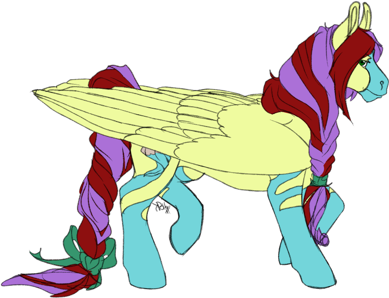 [p]skypainter's Grumpy - Mane Clipart (800x608), Png Download