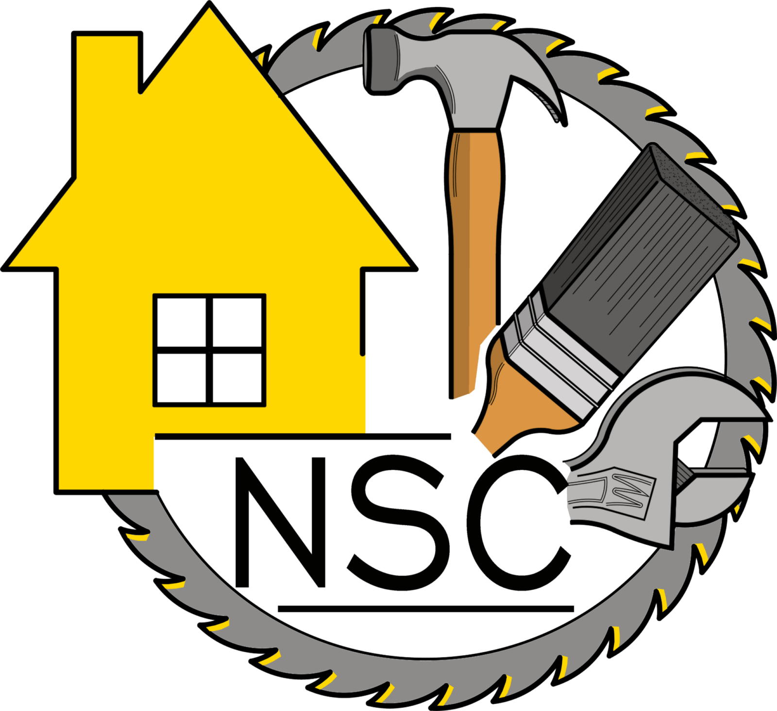 Nsc Handyman Service La Mesa Clipart (1600x1464), Png Download