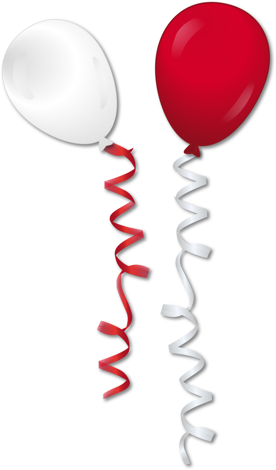 Balloon Clipart (888x1509), Png Download