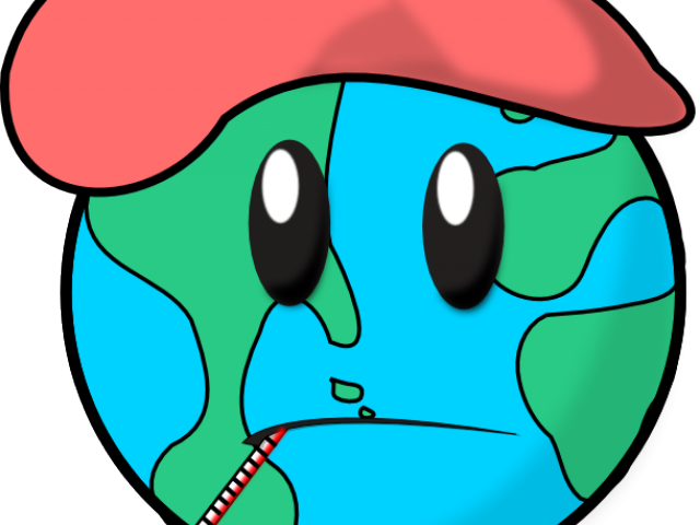 Planet Earth Clipart World Health - Global Warming Clipart Png Transparent Png (640x480), Png Download