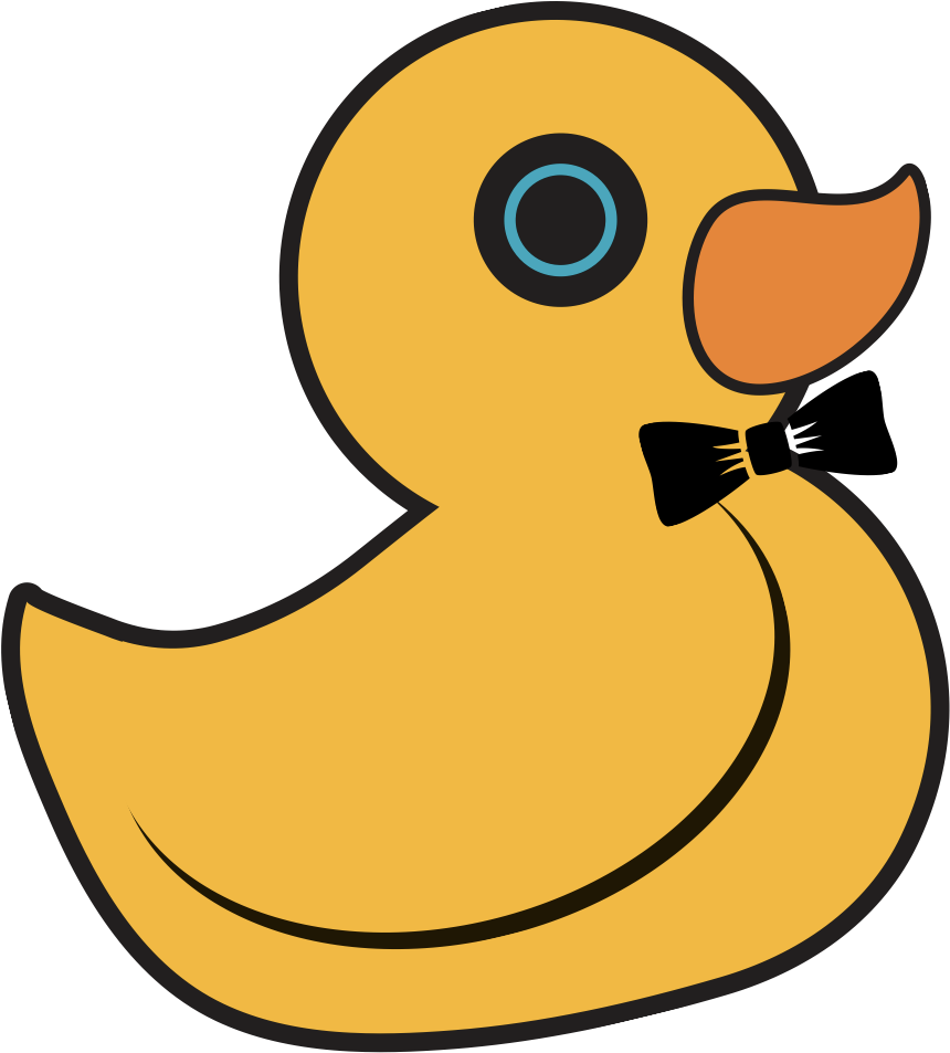 About Rubber Duck Creative Clipart (1110x1109), Png Download