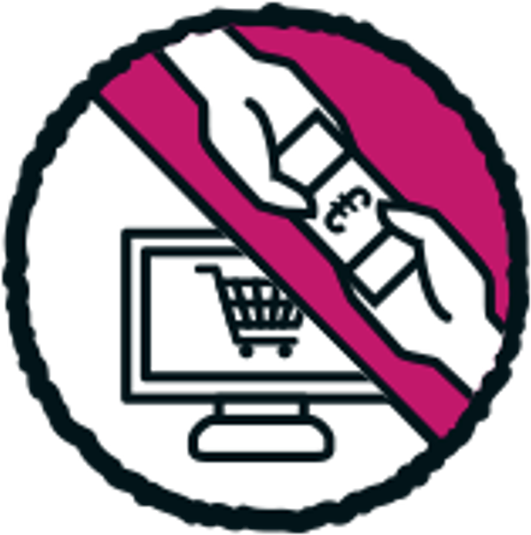 Bestellen Und Im Markt Bezahlen - Emblem Clipart (800x800), Png Download