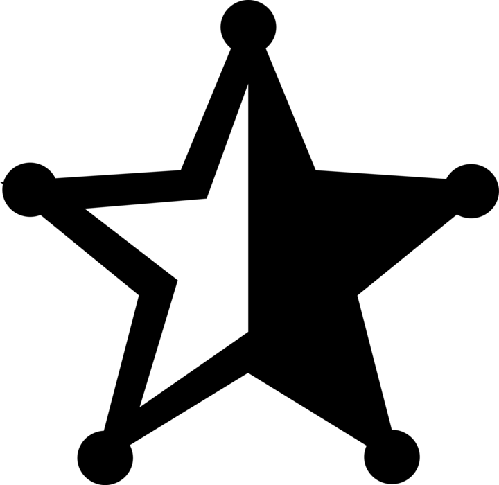 Sheriff Badge Clip Art - Clip Art - Png Download (720x700), Png Download