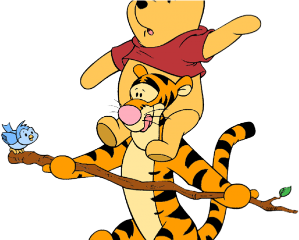 Winnie The Pooh Clipart Tigger And Pooh Winnie The Pooh With Tigger Png Download Full Size Clipart 4002626 Pinclipart