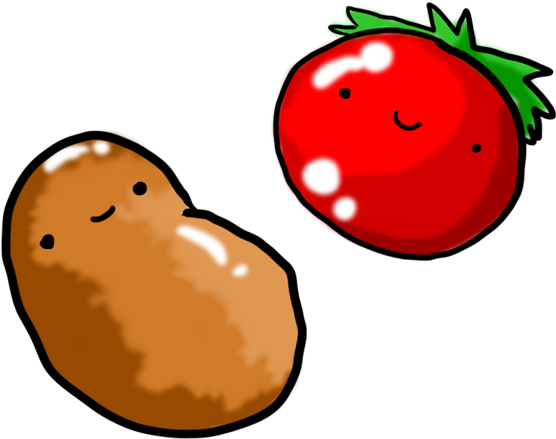 Potato Google Images Tomato Vegetable Clip Art - Png Download (1000x800), Png Download