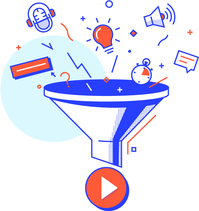 Explainer Video Characterstics Clipart (967x968), Png Download