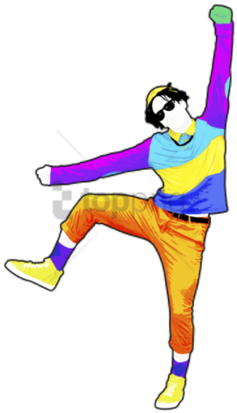 Free Png Just Dance Png Image With Transparent Background - Cartoon Clipart (480x837), Png Download