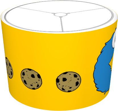 Cookie Monster Pacman - Illustration Clipart (674x516), Png Download