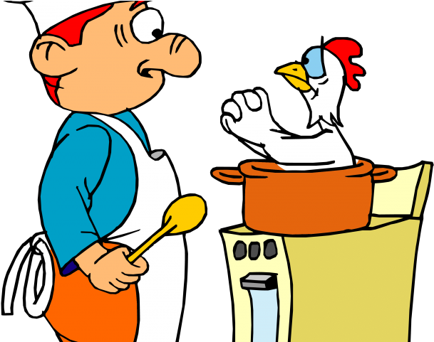 Barbecue Clipart Bbq Apron - Funny Cooking Clipart - Png Download (640x480), Png Download