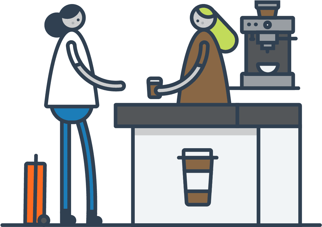 An Improved Passenger Experience - Illustration Clipart (1200x1200), Png Download