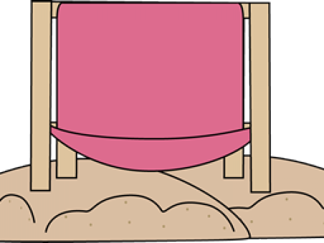 Sand Clipart Beach Chair - Png Download (640x480), Png Download