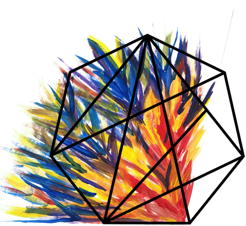 On The Rocks Review - Triangle Clipart (900x950), Png Download