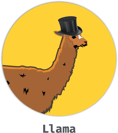 Llama Programming Language - Camel Clipart (1732x481), Png Download