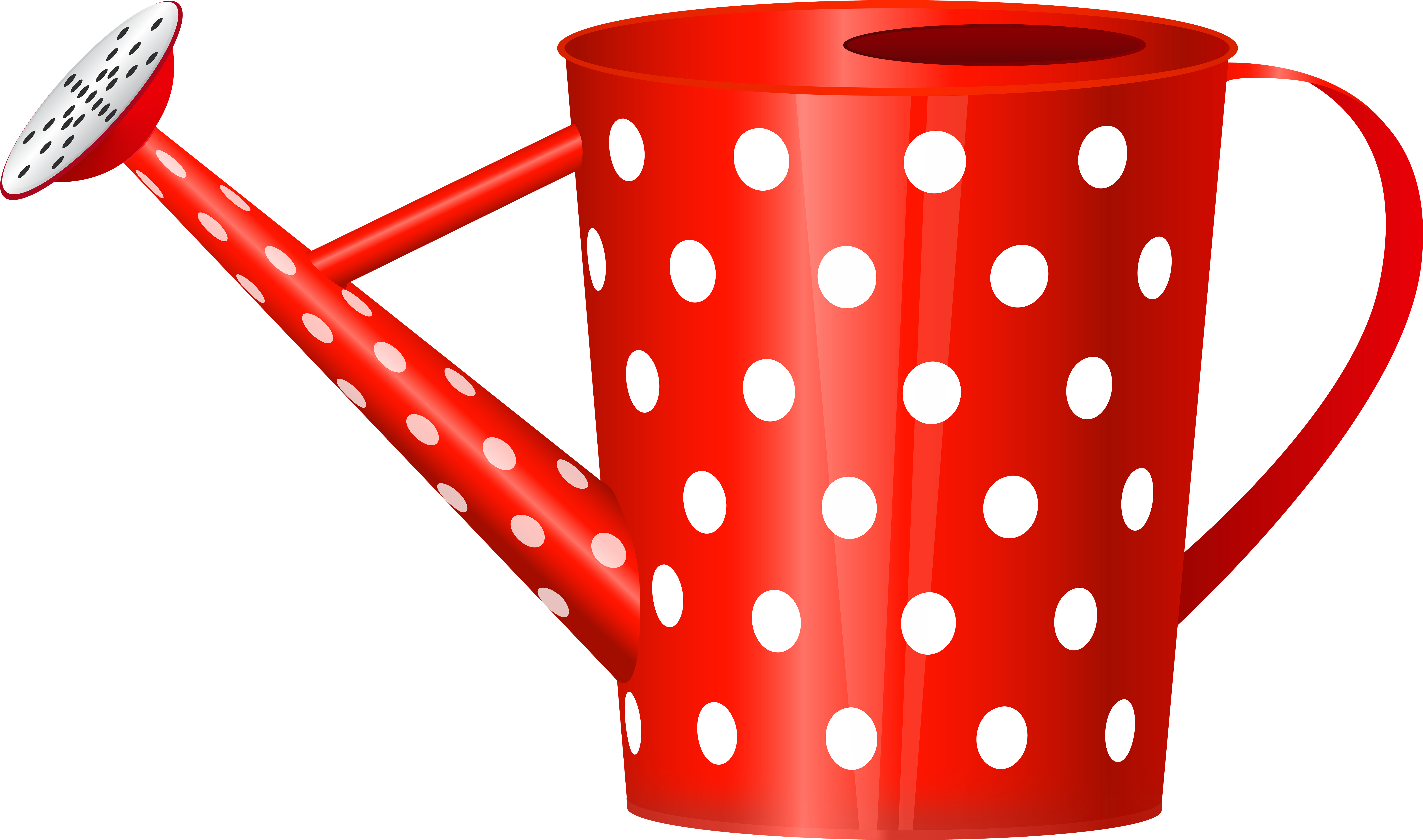 Red Water Can Transparent Image Polka Dot Clipart Full Size Clipart (4008199) PinClipart